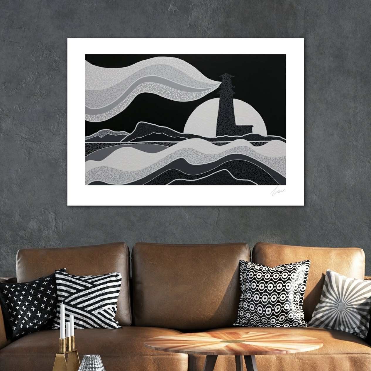 MOON ECLIPSE PRINT - Image 3