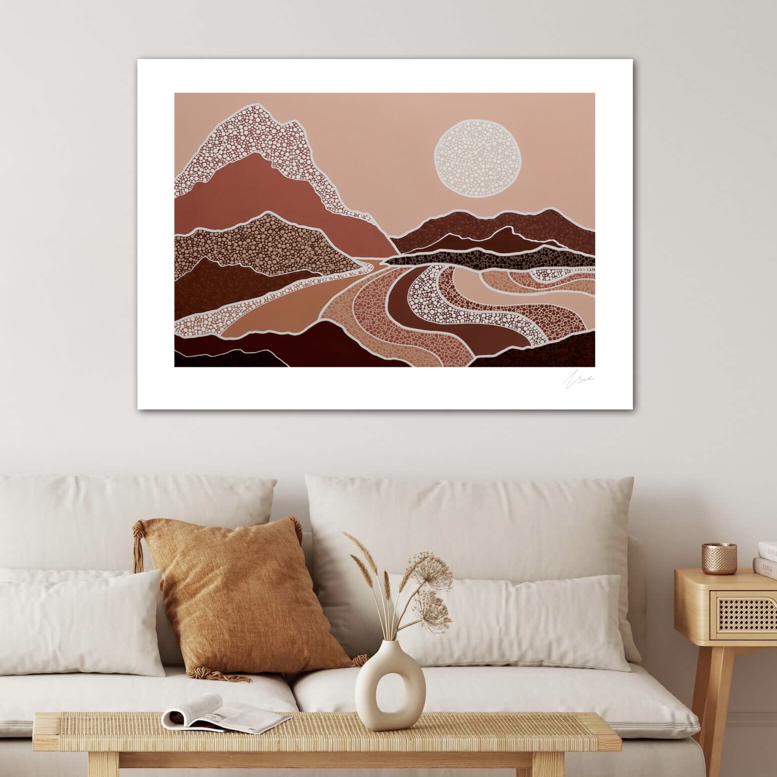 GARNET LAGOON PRINT - Image 4