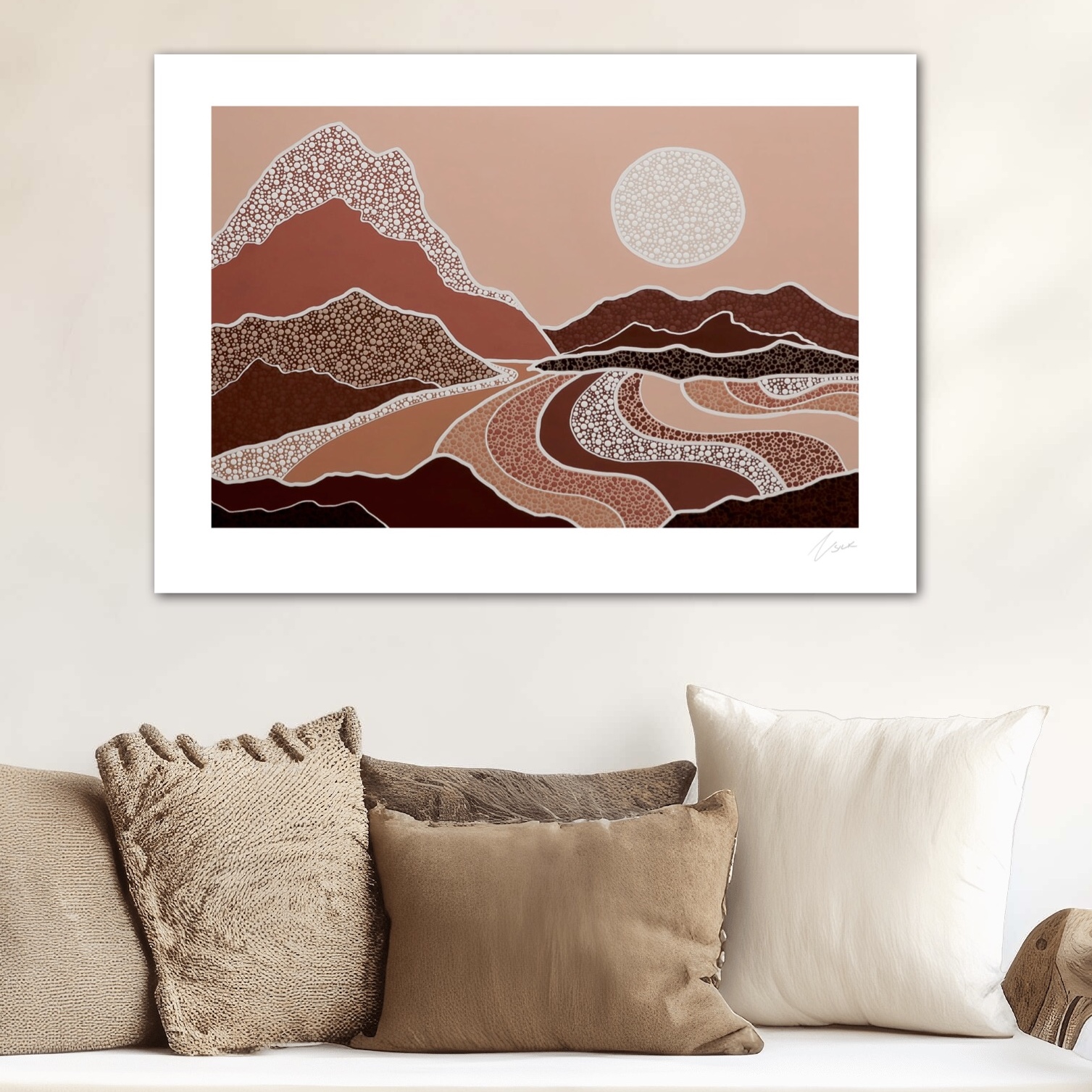 GARNET LAGOON PRINT - Image 3