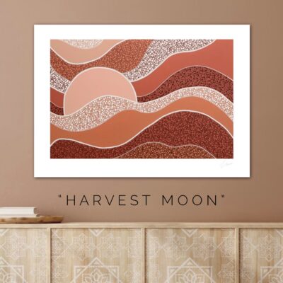 HARVEST MOON PRINT