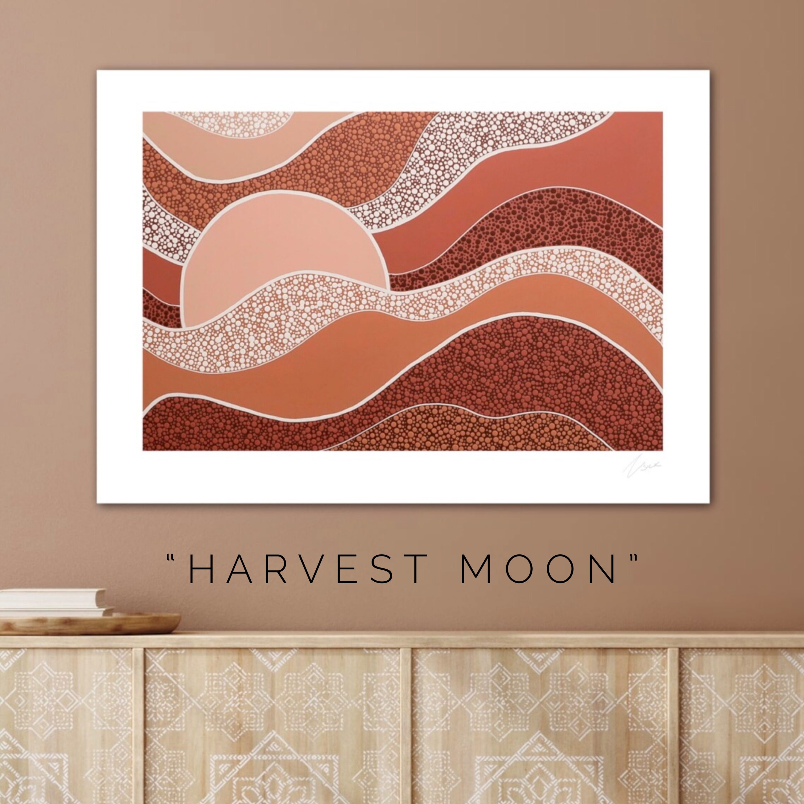 HARVEST MOON PRINT