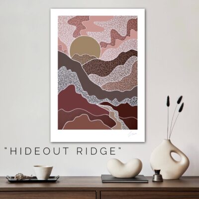 HIDEOUT RIDGE PRINT