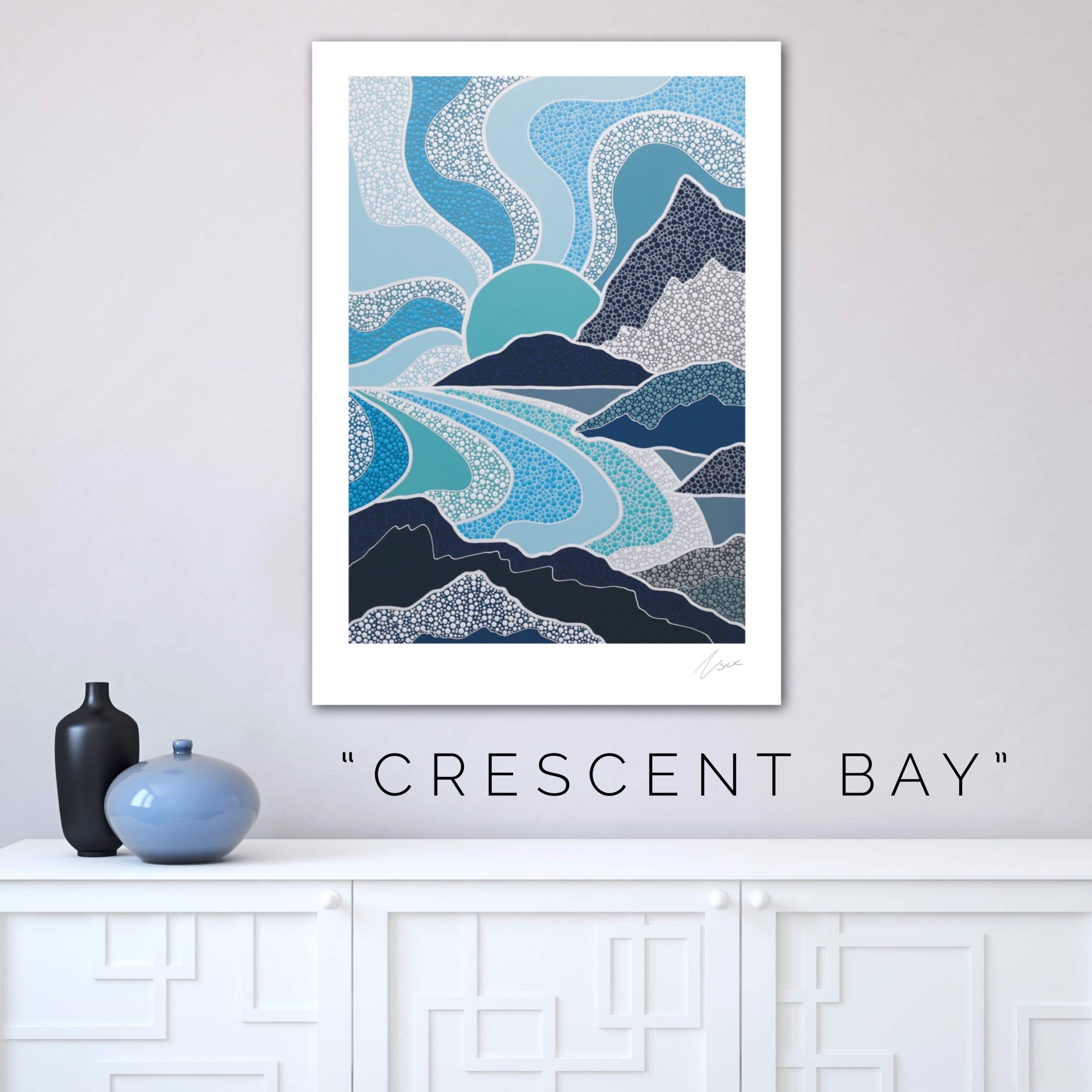 CRESCENT BAY PRINT
