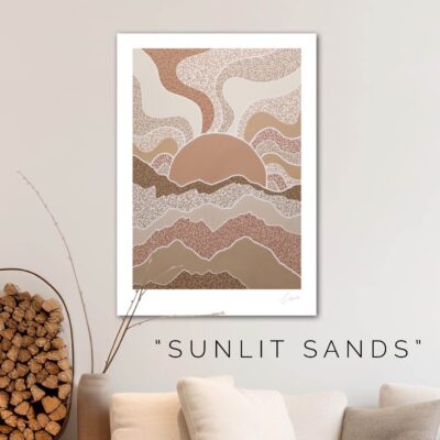 SUNLIT SANDS PRINT