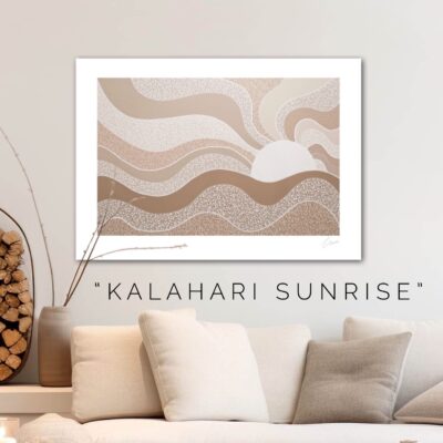 KALAHARI SUNRISE PRINT