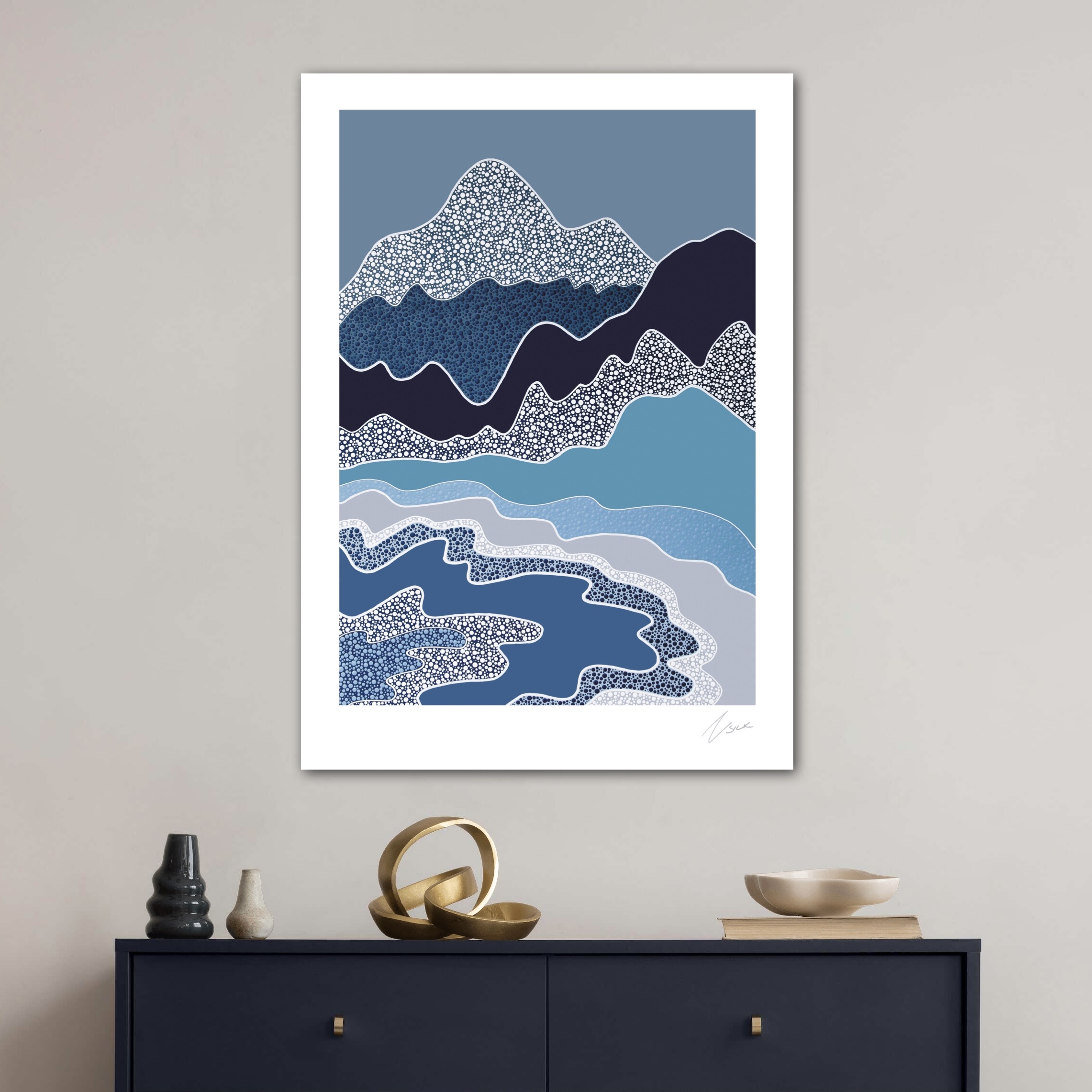 BLUE LAGOON PRINT - Image 3