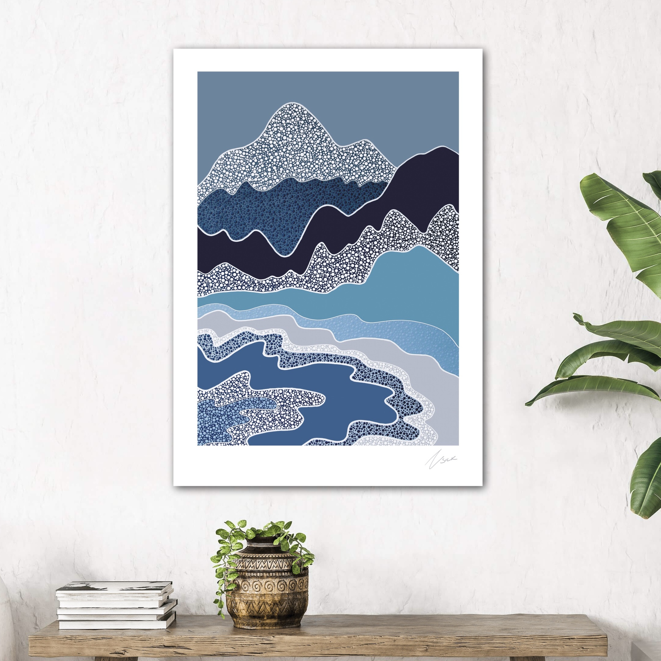 BLUE LAGOON PRINT - Image 4