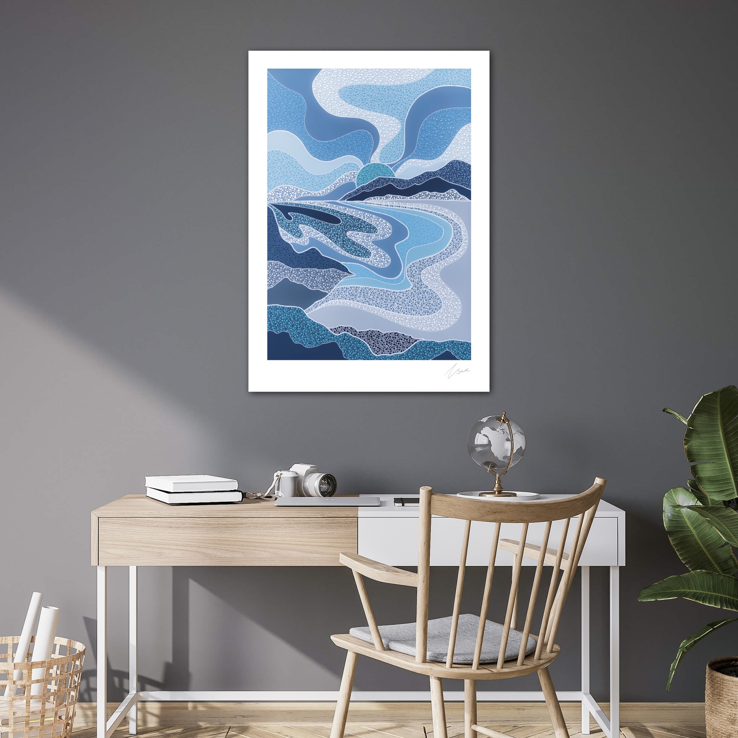 SUNSET BLUE PRINT - Image 3
