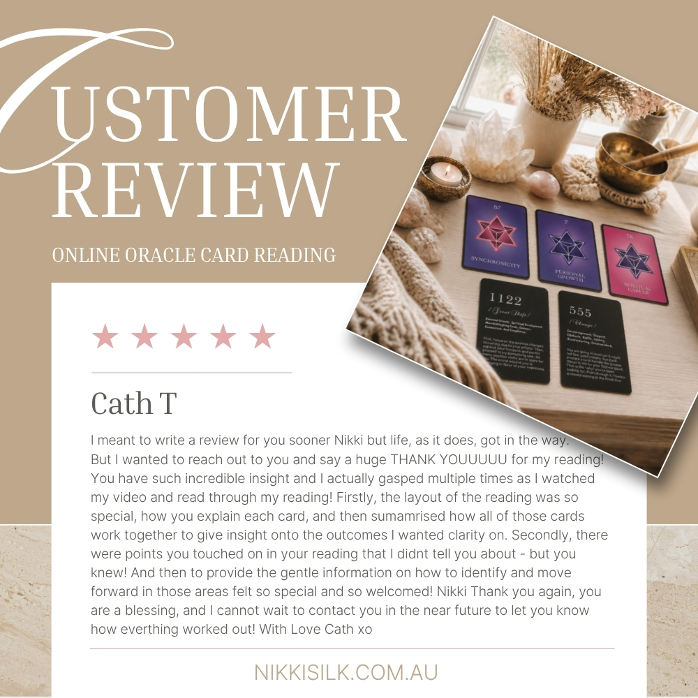 Nikki888 CUSTOMER REVIEW - Cath T
