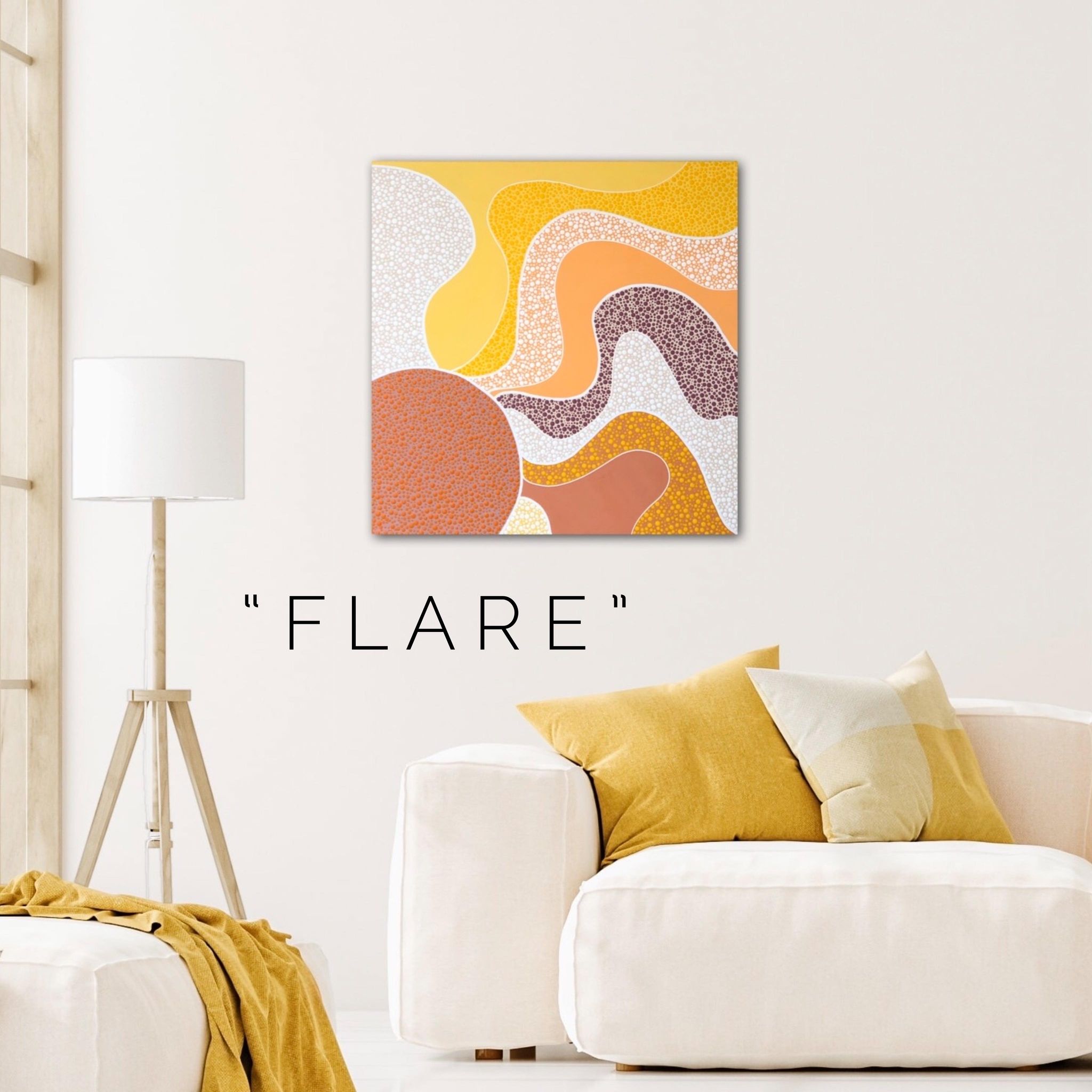 FLARE - Unique & Original Hand Painted Artworks | Nikki Silk | Brisbane ...