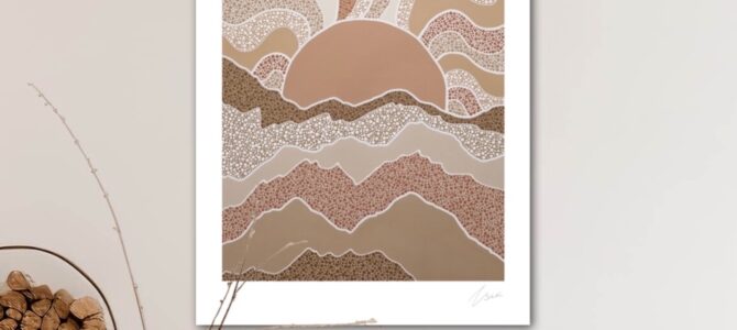 “SUNLIT SANDS” – PRINT