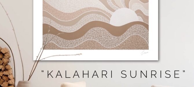 “KALAHARI SUNRISE” – PRINT